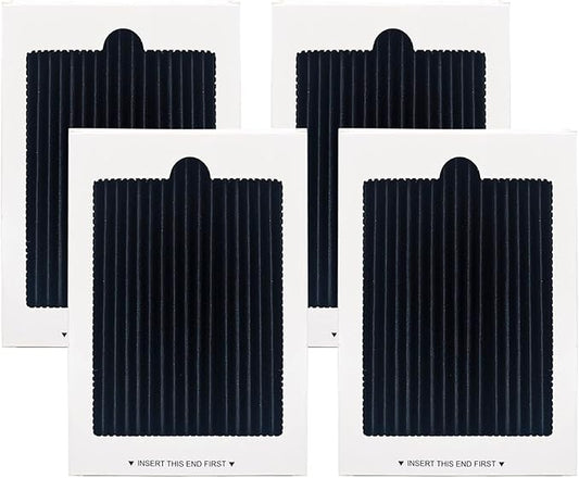 Replacement for Frigidaire PAULTRA Pure Air Ultra & Electrolux EAFCBF, 242047801, 242047804 Refrigerator Air Filter, 6.5" x 4.75", Pack of 4