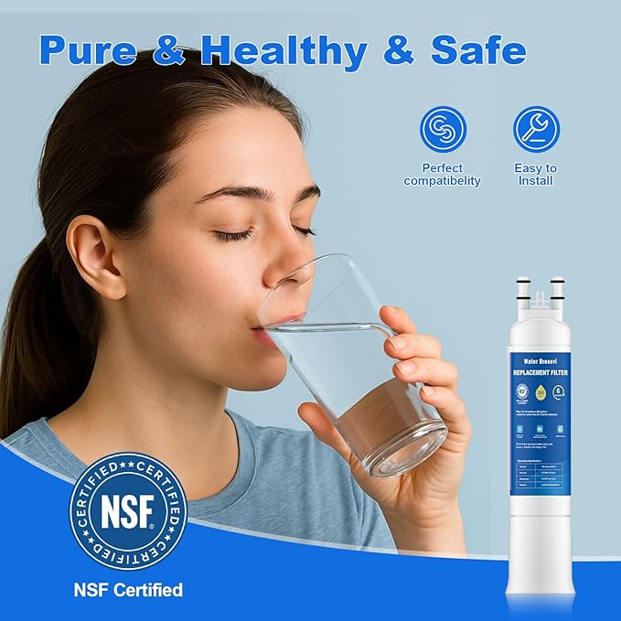 FPPWFU01 Water Filter Replacement Compatible with Frigidaire FPPWFU01, Electrolux FPPWFU01, PureAdvantage, PWF-1 FPPWFU01 PurePour Water Filter, Remove Impurities from Water (1-PCS)