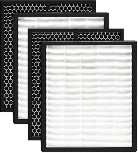 isinlive LV-PUR131 Replacement Filters Compatible with Levoit LV-PUR131 & LV-PUR131S Air Purifier, LV-PUR131-RF