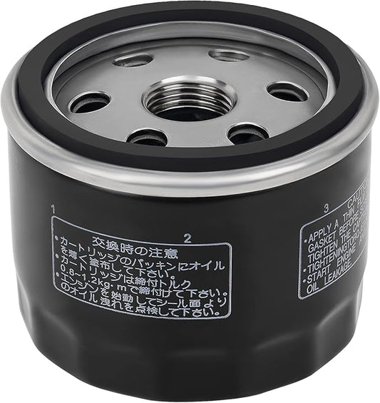 AHL Oil Filter Compatible with BMW F650 F700 F800 F850 GSK81 F750 GSK80 K1200 R1200 R1250 K1300 GS GT R RS 1000 HP4 S1000 RK47 RRK46 RRK67 RR XR Adventure Enduro XEK51 TEK51 Triple Black