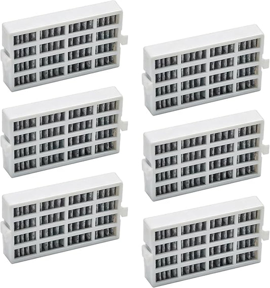 W10311524 Refrigerator Air Filter Compatible with AIR1, Whirlpool, Maytag, KitchenAid, Jenn-Air, Kenmore, 2319308, W10335147, 1876318, FreshFlow - 6 Pack