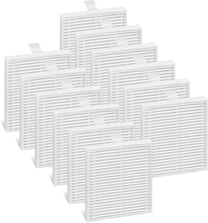 12 Pack Filter Replacement Parts Compatible with iRobot Roomba 105 Series, Filter for 105 Combo, 105 Vac, Combo/Combo 2/Vac/Vac 2 Essential, Q0120, Q0110, Q0520, Y0140, Y0110