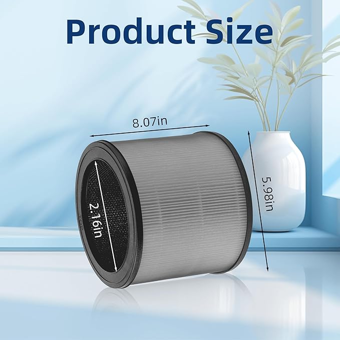A230 A231 Replacement Filter O - 1712-0110-00 for Winix A230 A231 Air Purifier, 3-in-1 H13 True HEPA + Activated Carbon Filter, 2 Pack by APPLIANCEMATES