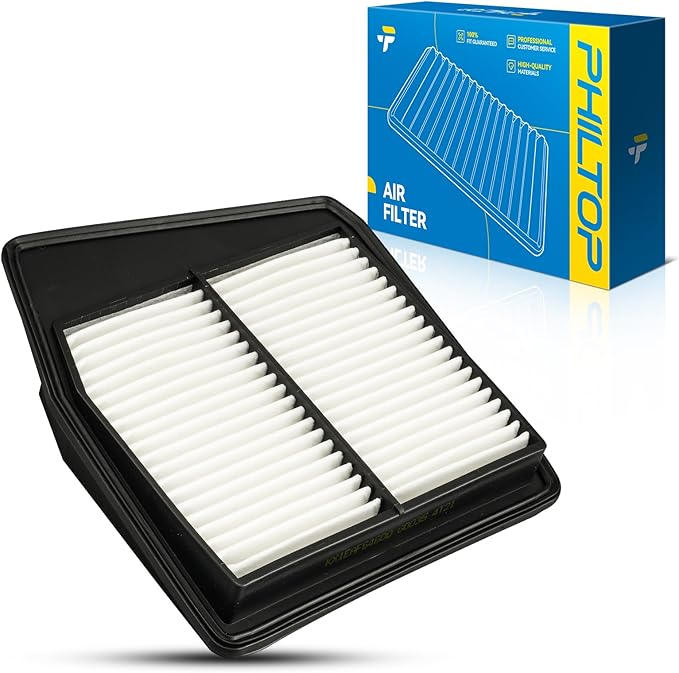 PHILTOP Engine Air Filter, Compatible with CA10802 Acura TSX 2009 2010 2011 2012 2013 2014, Engine Protection, Improve Engine Performance, Rigid Panel