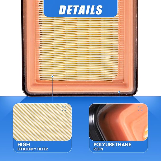 13718518111 Engine Air Filter For BMW 3.0L L6 Diesel: 535d(2014-2016), 535d xDrive(2014-2016), 740Ld xDrive(2015), X5(2014-2018); 3.0 L 6 Gas: 740Li xDrive(2015) 13718510239 A11518 WA11060