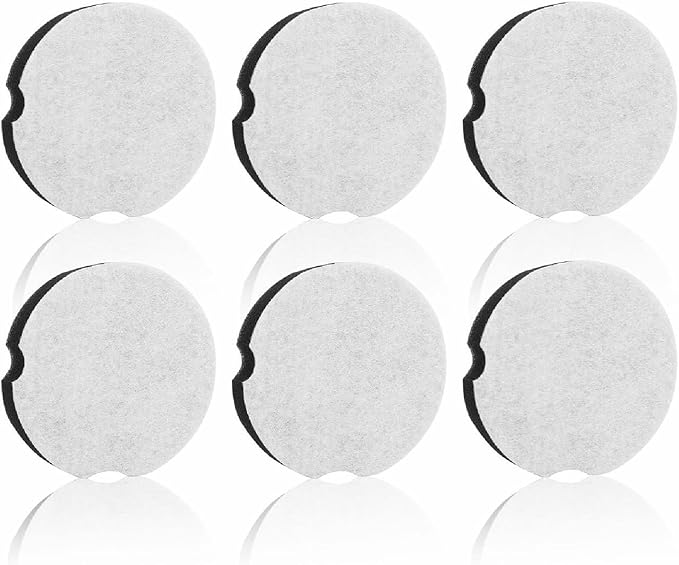 Replacement Filter Compatible with Biss-ell PowerForce Compact Lightweight Upright 1520 2112 Series Cleanview Compact Turbo 3508 3437F Vacuum Cleaner, Replace 1604896 160-4896（6 Packs)