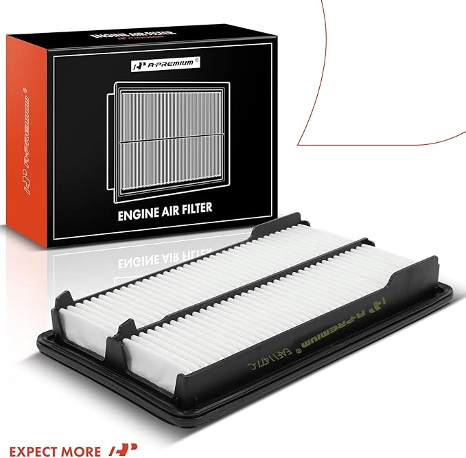 A-Premium Engine Air Filter Compatible with Acura TLX 2015-2020 & Honda Accord 2013-2017, V6 3.5L, Rigid Panel, Replace# 172205G0A00