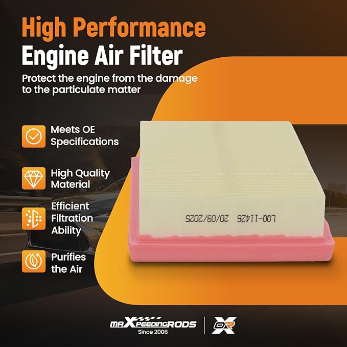 maXpeedingrods CA11426 1780121060 Engine Air Filter Fit for Toyota Corolla Hybrid LE 2020-2024, Prius AWD-E 2019-2022, Prius C 2012-2021, Prius Prime 2017-2022