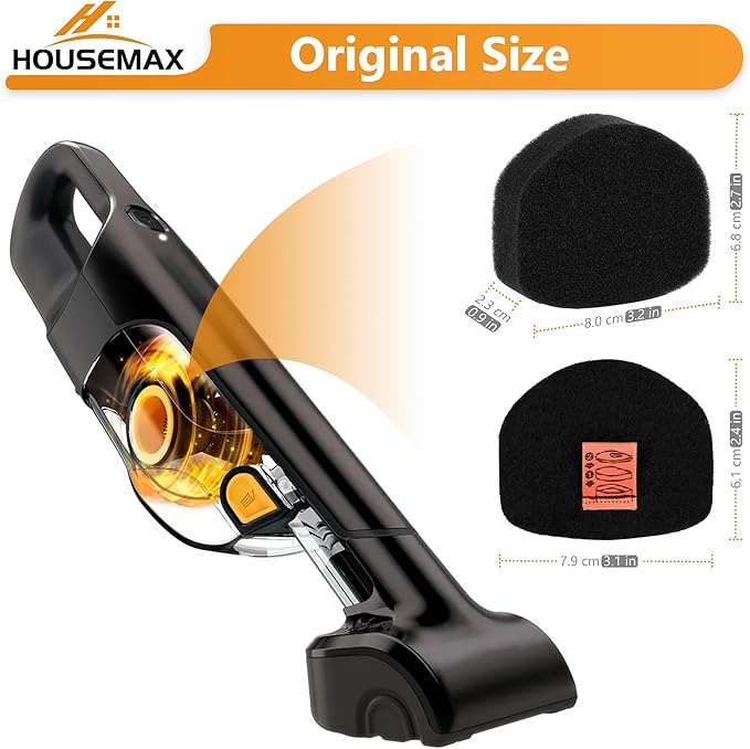 CH950 CH951 Filter Replacement for Shark Ultra Cyclone Pet Pro Plus CH901 CH951C CH900WM CH963AMZ CH964AMZ Cordless Handheld Vacuum, Replace Part XFTRCH900