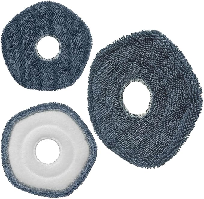 Replacement Parts for eufy X10 Pro Omni Robot Vacuum Cleaner Accessories Kit 24 Packs 2 Main Brush, 4 Filters, 6 Side Brushes, 6 Mop Cloths, 6 Dust Bags