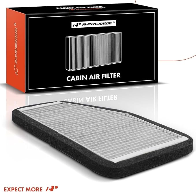 A-Premium 2-PC Cabin Air Filter with Activated Carbon Compatible with Ford Escape 2007-2012 & Mazda Tribute 2008-2011 & Mercury Mariner 2007-2011, Replace# 7T4Z19N619B