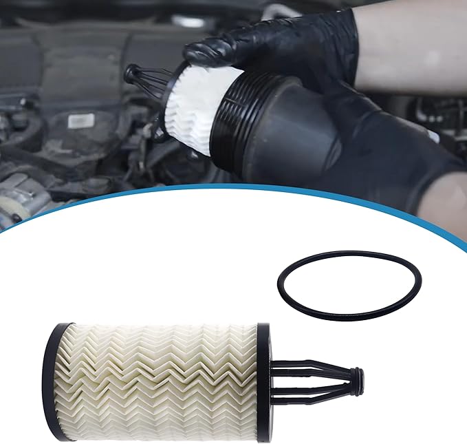 Engine Oil Filter 2761800009 Compatible with Mercedes Benz C, CLS, E, CLE, S, ML, SL Series Replace C43 AMG E400 E43 AMG GLC43 AMG GLE350 GL