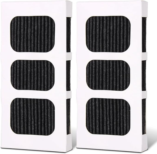 2 Pack Paultra2 Refrigerator Air Filter Replacement, Strong Adsorption Air Filter Compatible with Frigidaire PureAir Ultra 2, Pure Air Ultra II and Electrolux - Part 242047805, 5303918847