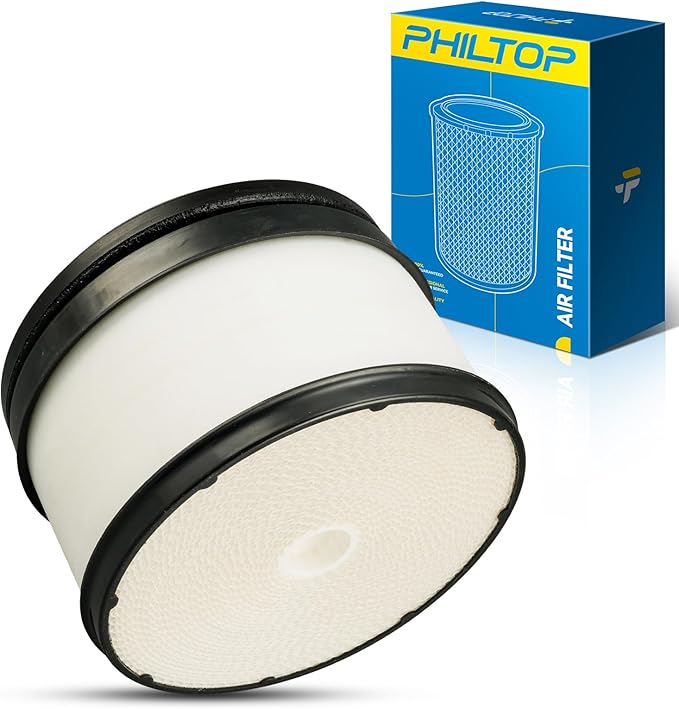 PHILTOP Engine Air Filter, CA10161 Compatible with Chevrolet Silverado 2500 HD 2006-2010, 3500 HD 2007-2010, GMC Sierra 2500 HD/HD Classic, for Turbo Diesel Vehicles