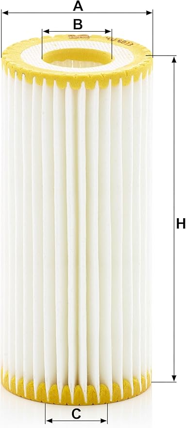 Mann Filter Original MANN-FILTER Oil Filter HU 6013 Z – Oil Filter Set with Gasket/Gasket Set – For Passenger Cars