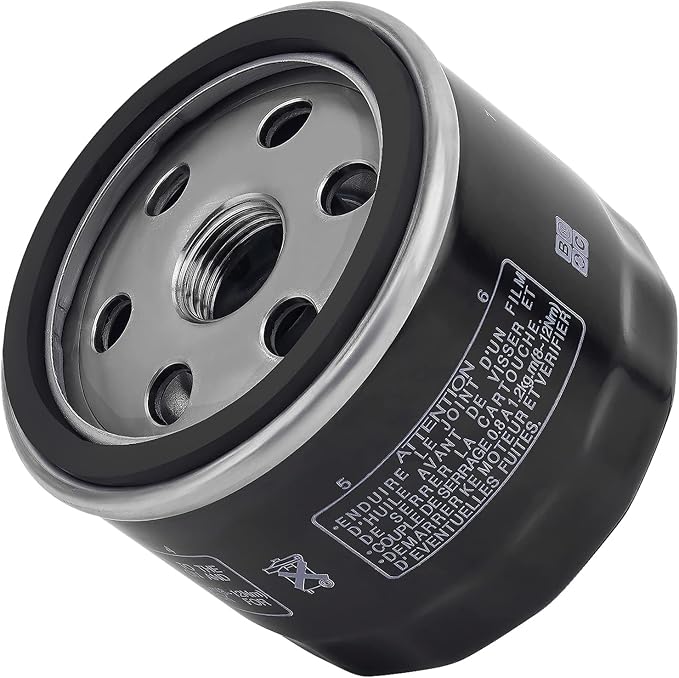 AHL Oil Filter Compatible with BMW F650 F700 F800 F850 GSK81 F750 GSK80 K1200 R1200 R1250 K1300 GS GT R RS 1000 HP4 S1000 RK47 RRK46 RRK67 RR XR Adventure Enduro XEK51 TEK51 Triple Black