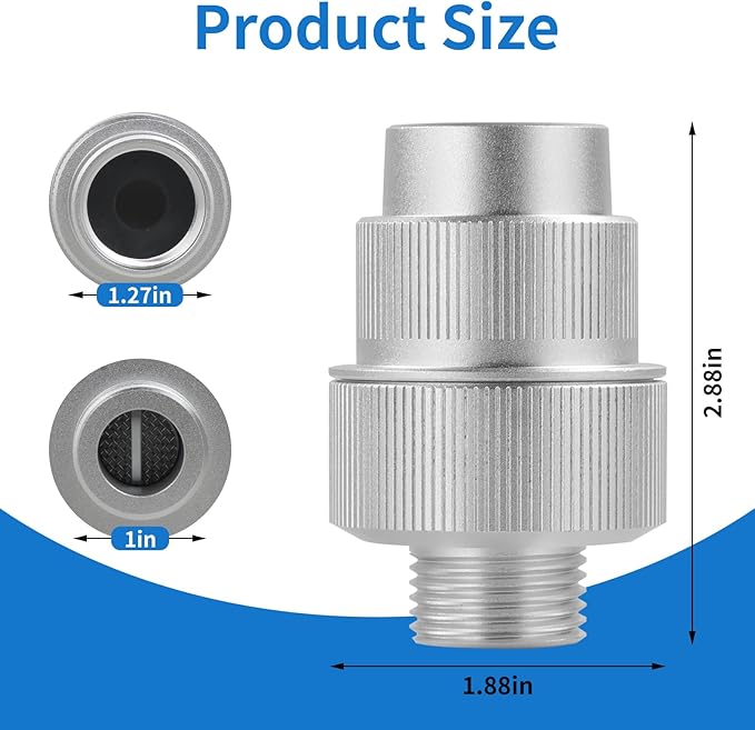 Washing Machine Water Filter, Washing Machine Metal Filters Made of aluminum alloy, for Most Standard Washing Machine Connections