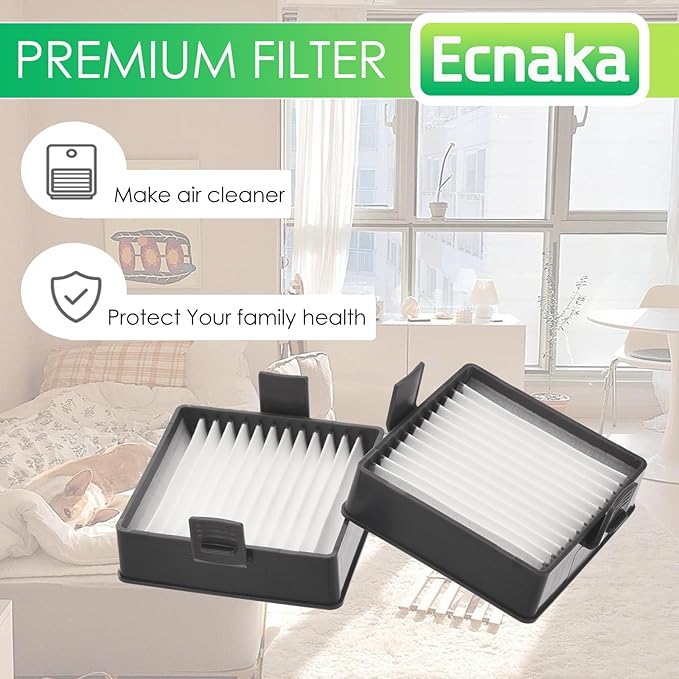 6 Pack A32VC04 Filter Compatible with Ryobi Hand Vacuum Filter P712 P713 P714K 18V Hand Vacuum，Replace 019484001007 533907001 Vacuum & Dust Collector Filters