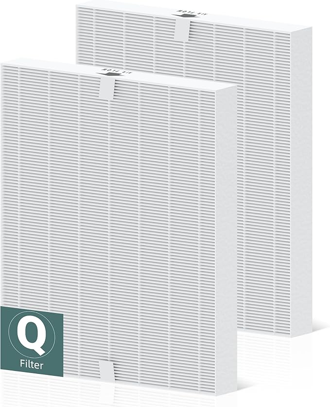 5510 5520 Replacement Filter Q for Winix 5510 5520 Plasmawave Air Purifier, 2-Pack True HEPA Filter, Part # 1712-0123-00