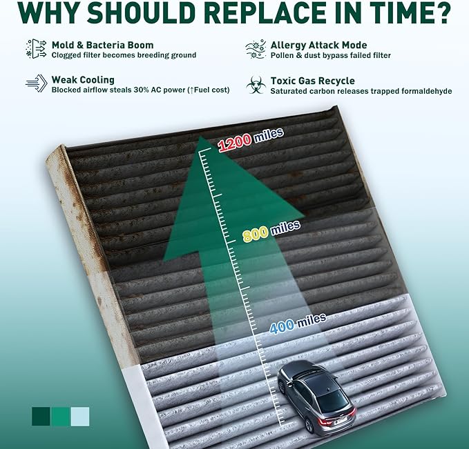 Not for hybrid, Engine & Cabin Air Filter Kit for 2022–2025 Tucson, 2021–2025 Santa Fe, 2020–2025 Sonata, 2021–2025 K5, 2023–25 Sportage, Replaces 97133-L1000, 28113-L1000, CF12820, CA12816