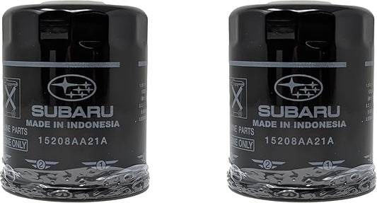 Subaru Engine Oil Filter & Crush Washer Kit (1, 2, 3, 6, 12 pks available) Outback Legacy Impreza Forester XV Crosstrek Ascent 15208AA21A 803916010 (2 Pack)