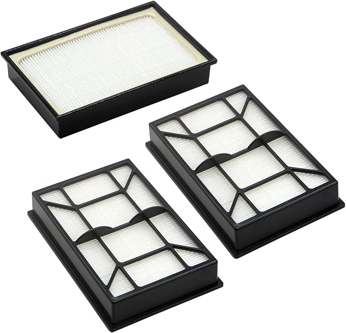 3 Pack EF-9 HEPA Filters Compatible with Kenmore Upright Vacuums EF9 20-53296, 40195 and Canister 81714, 22614, Fits Kenmore Elite 31150, 31140, BU1018, BU1018, 21814
