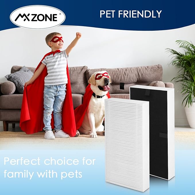 True HEPA Filter Replacement Compatible with Febreze FRF102B and Honeywell Filter U, HHT270, HHT290 Series Air Purifier