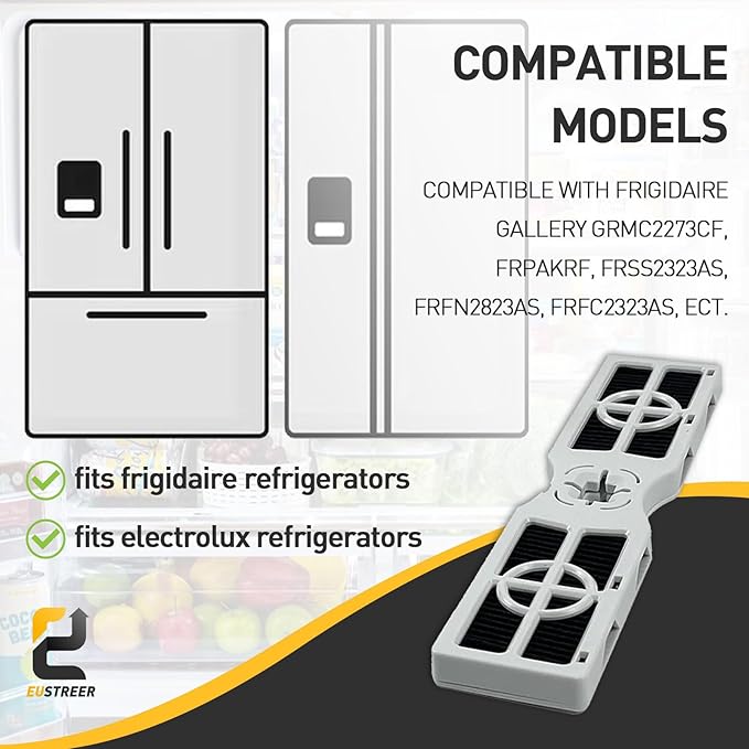 FRGPAAF2 Air Filter Compatible with Frigidaire - Replacement Filter for Frigidaire Air Conditioners & Refrigerators - PureAir AF-2