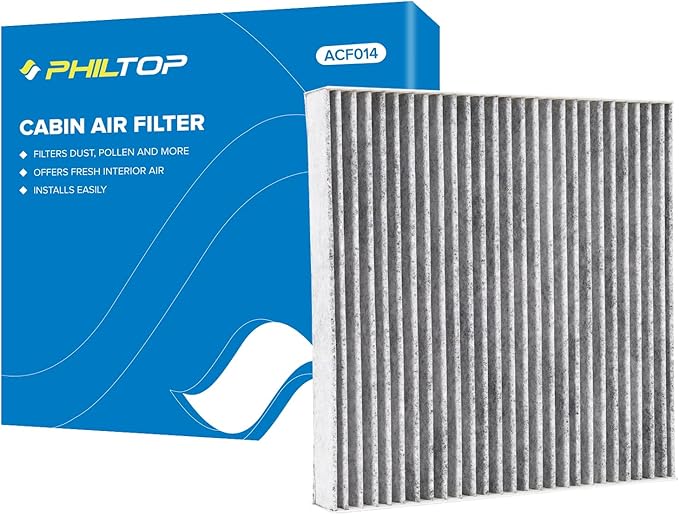 PHILTOP Cabin Air Filter, Replace for CF11182 CR-V 2017-2021, Civic 2016-2021, RDX 2019-2021, Fit 2009-2020, Clarity 2017-2021, Insight 2010-2021, CR-Z 2011-2016, TLX, HR-V