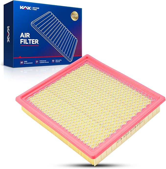 KAX Engine Air Filter, CA9895 Replacement for Ford Mustang 2005 2006 2007 2008 2009 2010, Advanced Air Filter Media, Increased Acceleration