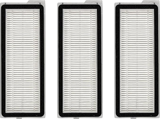 (3 Pack) QV 35A QV 35S Q Revo S Replacement HEPA Filter for Roborock QV 35A, QV 35S, Qrevo S, Qrevo Pro, Qrevo MaxV, Qrevo Plus, Qrevo Edge, Qrevo Curv, Filter Accessories Kit (NOT FOR Q Revo)