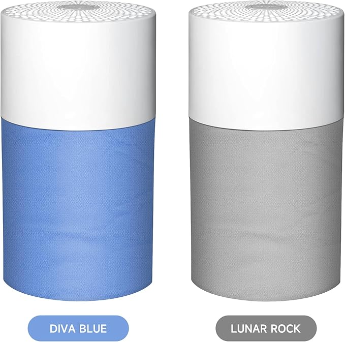 2 Packs 511 Replacement Filters Compatible with Blueair Blue Pure 511 Air Cleaner Purifier, 2 Stages Filter of Premium Filter and Activated Carbon with 2pcs Washable Cloth Cover Pre-Filters