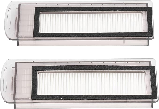 Acouto Filter Kit, 2Pcs Robot Vacuum Cleaner Filter Replacement Sweeper Filters Screen Vacuum Filter Replacement for J1 J2