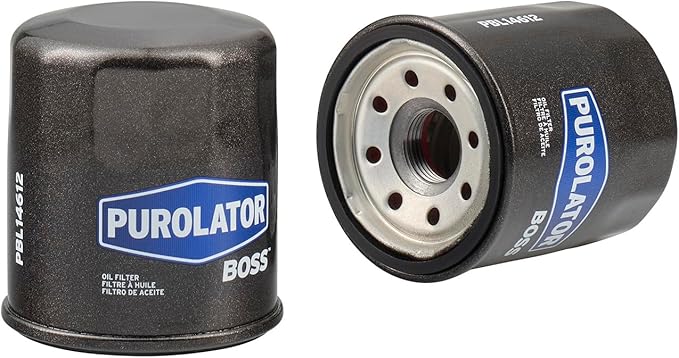 Purolator PBL14612 PurolatorBOSS Maximum Engine Protection Spin On Oil Filter Compatible With Nissan Altima, Rogue, Sentra, Murano, Versa, Maxima, Mazda 3, CX-5, CX-9, CX-30, 6, INFINITI QX60 and Q50