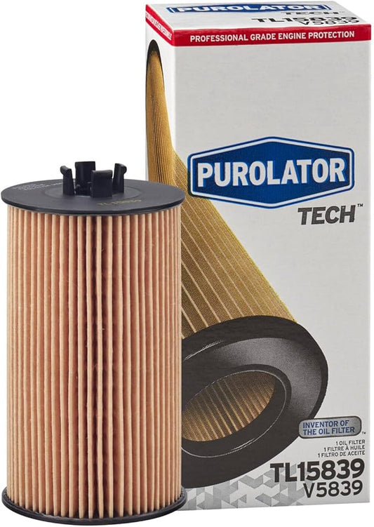 Purolator TL15839 PurolatorTECH Cartridge Oil Filter Compatible With Chevrolet Cruze, Chevrolet Trax, Chevrolet Colorado, Chevrolet Sonic, Buick Encore and GMC Canyon