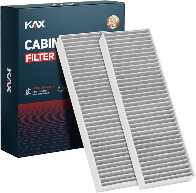 KAX Cabin Air Filter with Activated Carbon, CF8603A Replacement for Honda Accord 1998-2002, TL1999-2003, CL 2001-2003, Passenger Compartment Air Filter