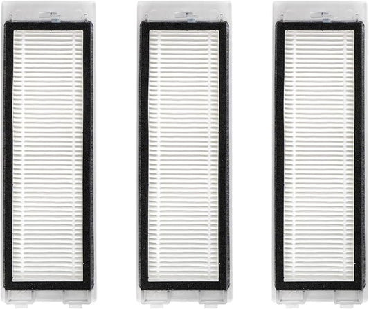 (3 Pack) Q Revo Replacement HEPA Filters Compatible With Roborock Q Revo Robot Vacuum, Filter Kit, Replacement Parts, Filters Accessories Kit 3 Pieces