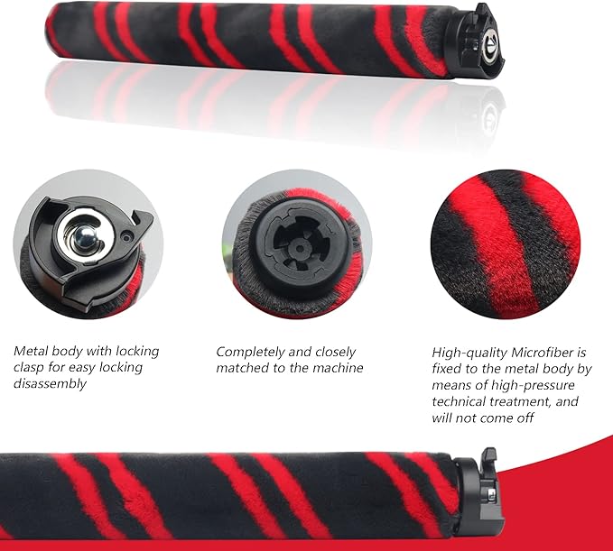 Replacement Filters for Shark Stratos AZ3002 AZ3000 AZ3000W DuoClean PowerFins Upright Vacuum Cleaner 1 Soft Brush Roller 2 Filters 4 Foam & Felt Filters 1 Cleaning Brush