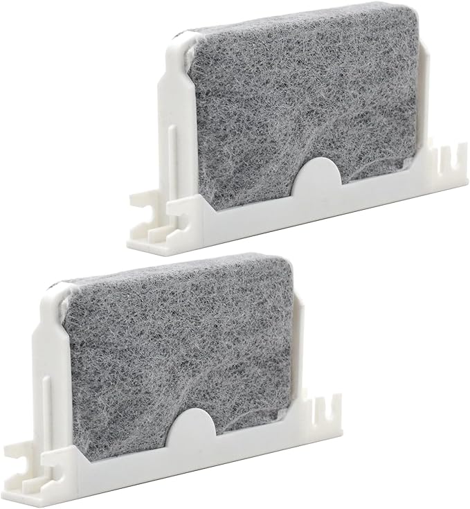 00636459 Refrigerator Carbon Odor Air Fresh Compatible with Bosch Refrigerator Fresh Protect Replacement Parts Replaces 604147, 607661, 615452 etc (2PCS)
