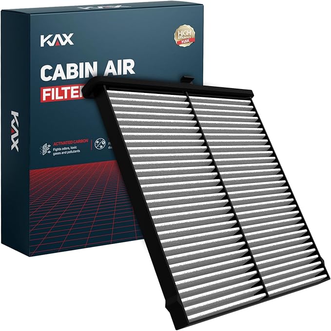 KAX Cabin Air Filter with Activated Carbon, CF11811 Replacement for Mazda CX-5 2013-2025 Mazda 3 2014-2018 Mzd 6 2014-2021, Passenger Compartment Air Filter, 2Pcs