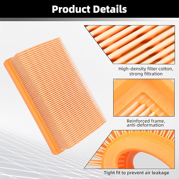 Air Filter for BMW R1250GS R1250 GS 2019-2024 R1200GS R1200 GS 2015-2018 R1200RT 2013-2018 R1250R R1250RS 2019-2024 R1200R R1200RS 2014-2018 13727726799 7915