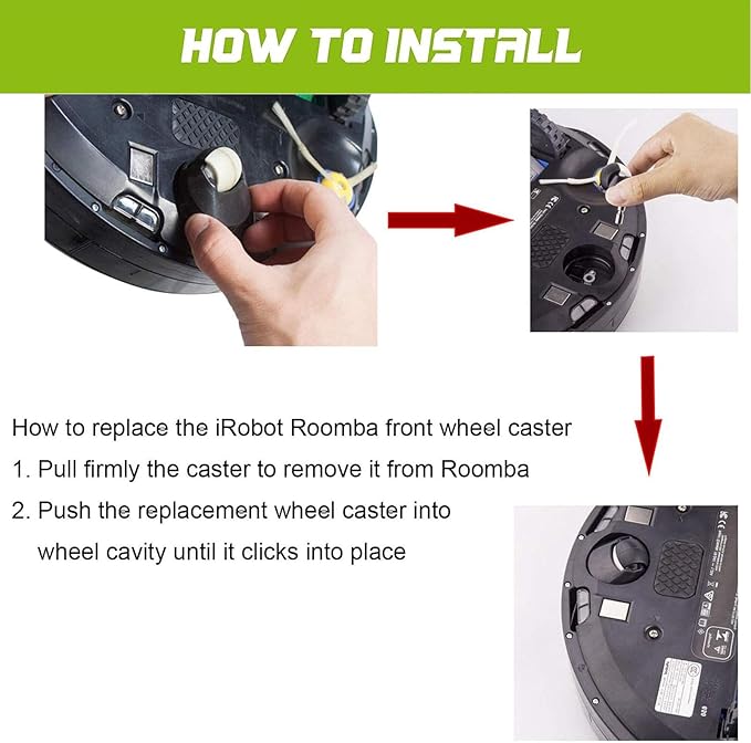 Replacement Parts for iRobot Roomba Combo i5, i5+, j5, j5+ Robot Vacuum Cleaner