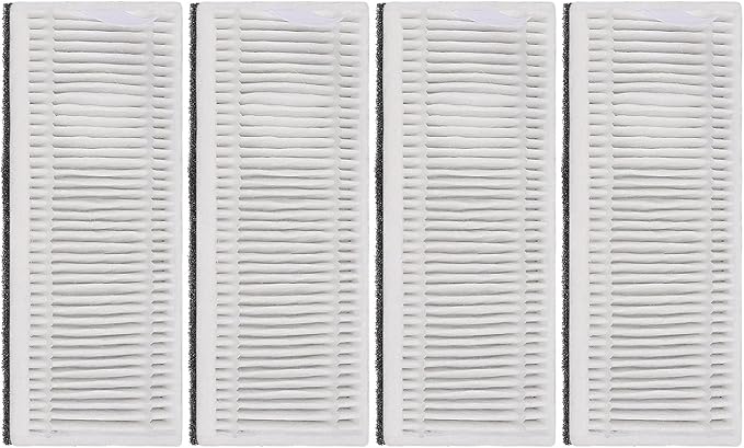 Filter Replacement Compatible with Tikom G8000 Max and 2025 Year L8000 Pro Robot Vacuum -4 Pack Wet Dry Vacuum Cleaner Filter Kit(Not for Tikom G8000/G8000 Pro）