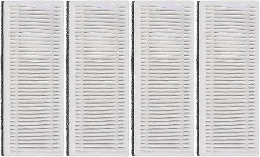 Filter Replacement Compatible with Tikom G8000 Max and 2025 Year L8000 Pro Robot Vacuum -4 Pack Wet Dry Vacuum Cleaner Filter Kit(Not for Tikom G8000/G8000 Pro）