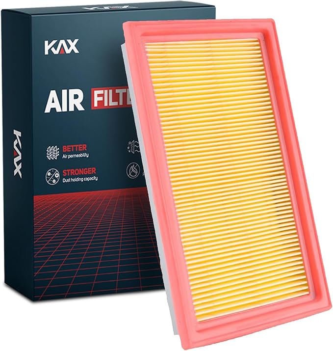 KAX Engine Air Filter, CA10234 Replacement for Nissan Versa 2007-2012, NV200 2013-2021, Cube 2009-2014, INFINITI Q50 2014-2018, Chevrolet City Express 2015-2018