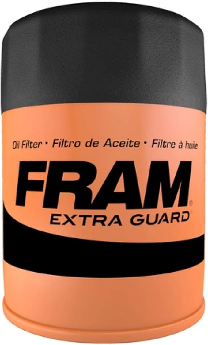 Fram Extra Guard Oil Filter, PH4967 | 10K Mile Change Interval | Spin-On | Pack of 2 | Black