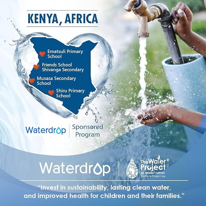 Waterdrop Countertop Water Filter, Replacement for Aquasana® Filter Replacement, AQ-4035®, AQ 4025, Will Fit AQ4000, AQ4050, AQ4500 Drinking Water Systems