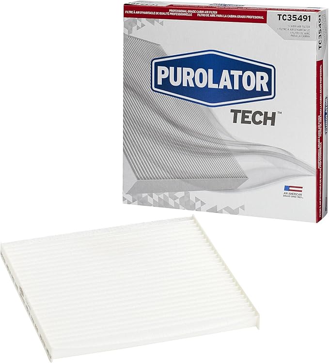 Purolator TC35491 PurolatorTECH Cabin Air Filter Compatible With 2002-2008 Toyota Corolla and 2003-2008 Toyota Matrix