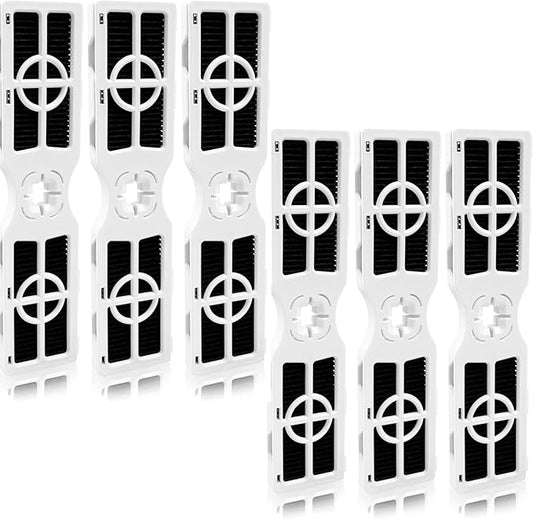 6 Pack Refrigerator Air Filter Replacement for FRGPAAF2 Frigidaire PureAir AF-2 Air Filter Compatible with Frigidaire FRFC2323AS, FRFC232LAF, FRFC233LAF, FRFG2323AF, FRFN2823AS Filter for Air