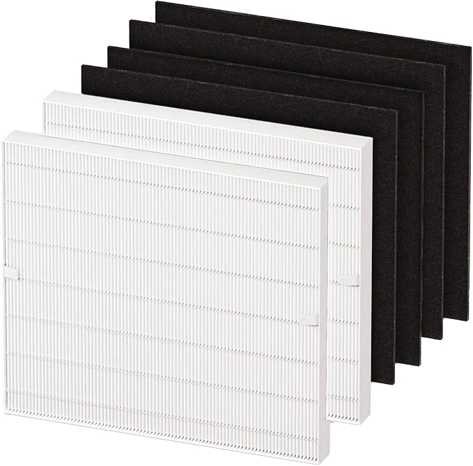 EBUSI AP-1512HH Air Purifier Replacement Filters - 2 True HEPA Compatible with Coway Airmega AP-1512HH/200M/AP-1518R/AP-1519P Series Air Purifier (Replaces Part #3304899)